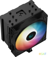 Устройство охлаждения(кулер) Deepcool AG500 BK ARGB Soc-AM5/AM4/1200/1700/1851 черный/белый 4-pin 29.4dB Al+Cu 240W 861gr Ret (R-AG500-BKANMN-G-1)