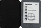 Электронная книга Digma M1 6" E-ink HD Pearl 758x1024 600MHz 128Mb/4Gb/SD/microSDHC темно-серый (в компл.:обложка)
