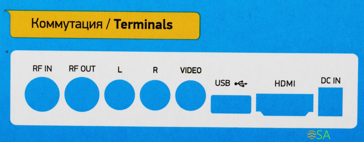 Ресивер DVB-T2 BBK SMP028HDT2 черный