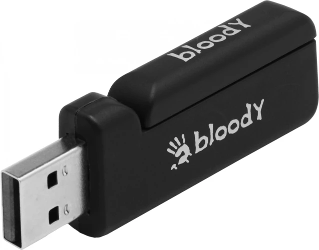 Наушники с микрофоном A4Tech Bloody GR370 черный мониторные BT/Radio/3.5mm оголовье (GR370)