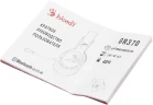 Наушники с микрофоном A4Tech Bloody GR370 черный мониторные BT/Radio/3.5mm оголовье (GR370)