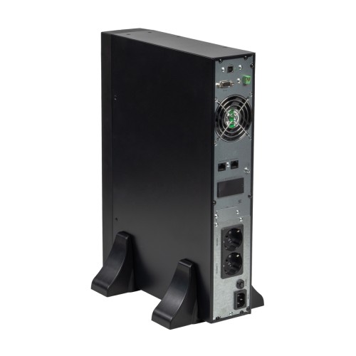8760 SKAT-UPS 1000-RACK-ON-2X9 P3 ИБП 1000ВА/1000 Вт, 2U, On-Line, синус, встр. АКБ 24В (2x9Ач), 2хSchuko, USB, RS232, RS485, параллельный порт, слот для карт (SNMP, реле), EPO, ШхГхВ 440х330х88, масса 14.2 кг БАСТИОН SKAT-UPS 1000-RACK-ON-2X9 P3