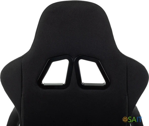 Кресло игровое Zombie Weaver черный с подголов. крестов. пластик подст.для ног пластик черный