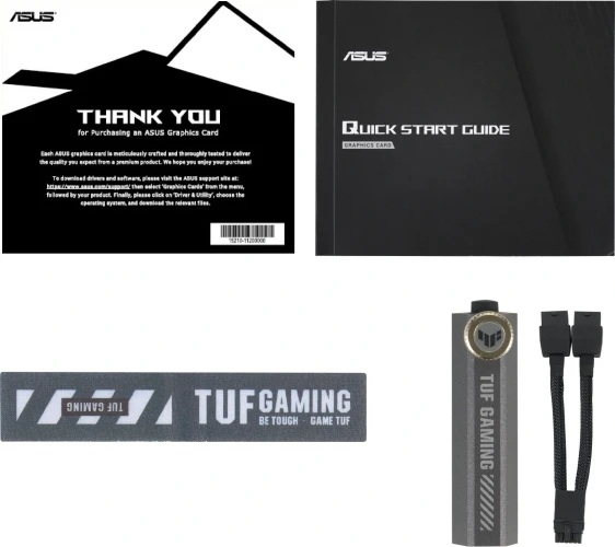 Видеокарта Asus PCI-E 5.0 TUF-RTX5060TI-O16G-GAMING NVIDIA GeForce RTX 5060TI 16Gb 128bit GDDR7 2662/28000 HDMIx1 DPx3 HDCP Ret