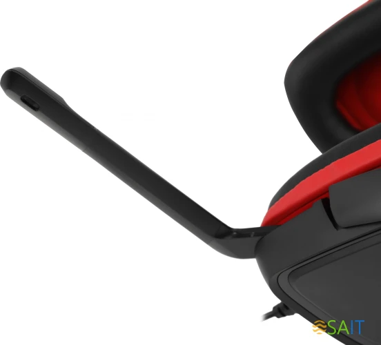 Наушники с микрофоном Logitech G331 черный/красный 2м мониторные оголовье (981-000758)