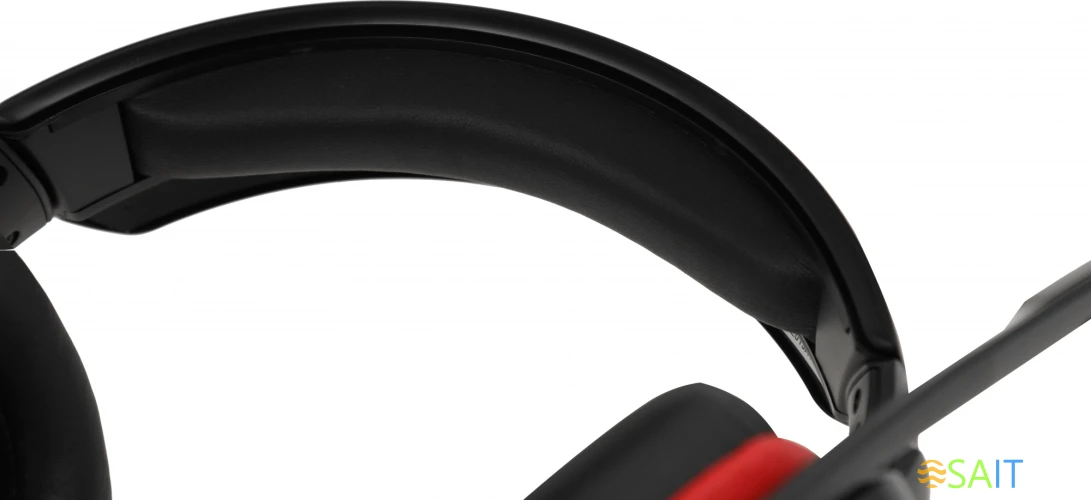 Наушники с микрофоном Logitech G331 черный/красный 2м мониторные оголовье (981-000758)