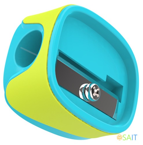 Точилка для карандашей ручная Deli ER00903 U-touch 1 отверстие пластик/резина ассорти туба