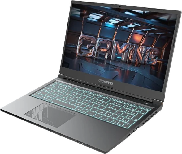 Ноутбук Gigabyte G5 Core i7 13620H 16Gb SSD1Tb NVIDIA GeForce RTX4060 8Gb 15.6" IPS FHD (1920x1080) Free DOS black WiFi BT Cam (KF5-H3KZ354KD)
