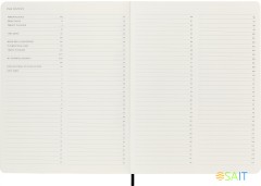 Блокнот Moleskine PROFESSIONAL SOFT PROPFNTB4SBK XLarge 190х250мм 192стр. мягкая обложка черный