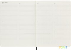 Блокнот Moleskine PROFESSIONAL SOFT PROPFNTB4SBK XLarge 190х250мм 192стр. мягкая обложка черный