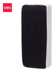 Стиратель Deli E7810 для досок ткань/пластик 11х5х4см серый