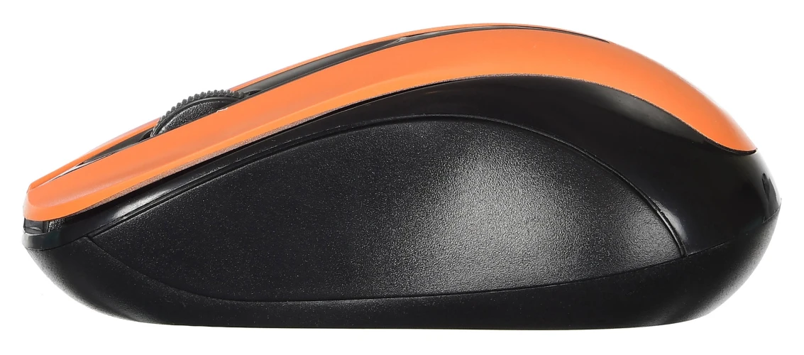 Мышь Оклик 675MW черный/оранжевый оптическая 1200dpi беспров. USB для ноутбука 3but (1025920)