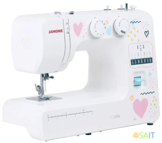 Швейная машина Janome JQ 2515S белый