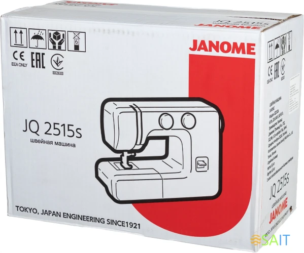Швейная машина Janome JQ 2515S белый