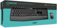 Клавиатура + мышь Logitech MK345 клав:черный мышь:черный USB беспроводная Multimedia (920-008534)