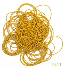 Резинки для купюр Silwerhof 189023 d=60мм 2мм 1000гр натуральный