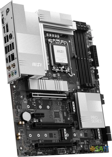 Материнская плата MSI PRO Z890-P WIFI Soc-1851 Intel Z890 ATX AC`97 8ch(7.1) 5Gigabit RAID+HDMI+DP
