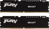 Память DDR5 2x16GB 5600MHz Kingston KF556C40BBK2-32 Fury Beast RTL Gaming PC5-44800 CL40 DIMM 288-pin 1.25В single rank с радиатором Ret