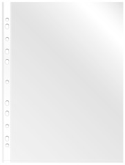 Папка-вкладыш Бюрократ СуперЛюкс -100GSLUX глянцевые A4+ 100мкм (упак.:100шт)