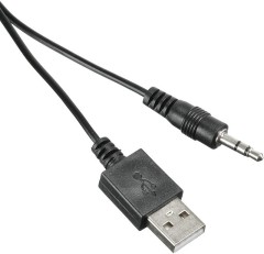 Колонки Оклик OK-127 2.0 черный 6Вт