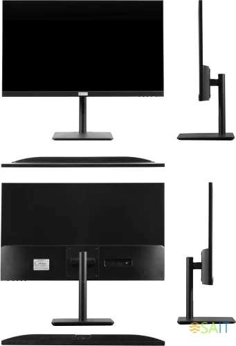 Монитор Lightcom 27" V-PLUS ПЦВТ.852859.500-01 черный VA 4ms 16:9 HDMI M/M матовая HAS Piv 4000:1 350cd 178гр/178гр 1920x1080 100Hz DP FHD 2.61кг (RUS)