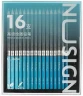 Карандаш ч/г Deli NS732 Nusign 2H*1, HB*2, 2B*3, 4B*3, 6B*2, 8B*2, 10B*1, 12B*1, 14B*1 коробка (16шт) 16 карандашей