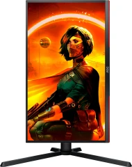 Монитор AOC 24.5" Gaming 25G3ZM черный/красный VA LED 16:9 HDMI матовая HAS Piv 300cd 178гр/178гр 1920x1080 240Hz FreeSync DP FHD 4.24кг