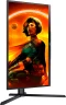 Монитор AOC 24.5" Gaming 25G3ZM черный/красный VA LED 16:9 HDMI матовая HAS Piv 300cd 178гр/178гр 1920x1080 240Hz FreeSync DP FHD 4.24кг