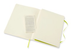 Блокнот Moleskine CLASSIC SOFT QP621C2 XLarge 190х250мм 192стр. линейка мягкая обложка лайм