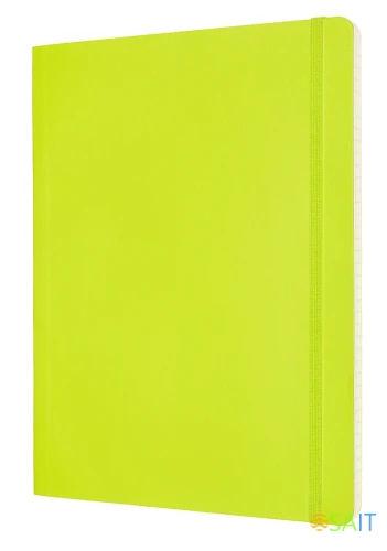 Блокнот Moleskine CLASSIC SOFT QP621C2 XLarge 190х250мм 192стр. линейка мягкая обложка лайм