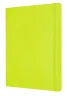 Блокнот Moleskine CLASSIC SOFT QP621C2 XLarge 190х250мм 192стр. линейка мягкая обложка лайм