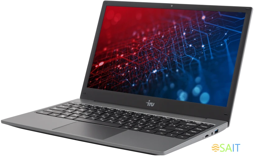 Ноутбук IRU Tactio 14ALH Core i5 1235U 8Gb SSD256Gb Intel Iris Xe graphics 14" IPS FHD (1920x1080) Windows 11 Pro Multi Language 64 grey WiFi BT Cam 4000mAh (2059065)