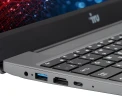 Ноутбук IRU Tactio 14ALH Core i5 1235U 8Gb SSD256Gb Intel Iris Xe graphics 14" IPS FHD (1920x1080) Windows 11 Pro Multi Language 64 grey WiFi BT Cam 4000mAh (2059065)