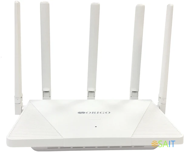 Роутер беспроводной Origo OWR3030AXG (OWR3030AXG/A1A) AX3000 10/100/1000BASE-T белый