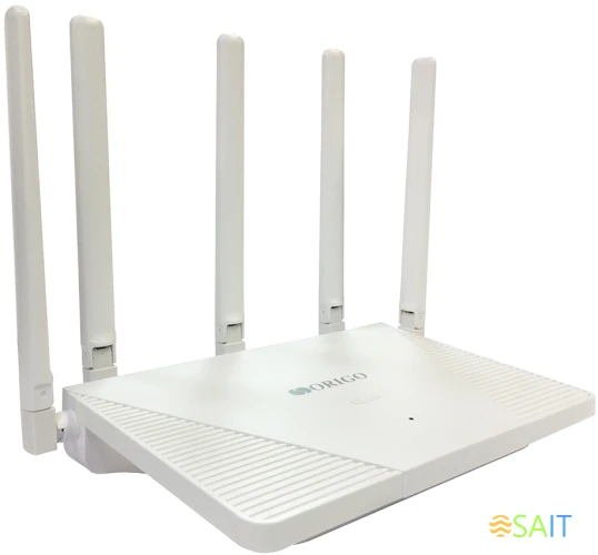 Роутер беспроводной Origo OWR3030AXG (OWR3030AXG/A1A) AX3000 10/100/1000BASE-T белый