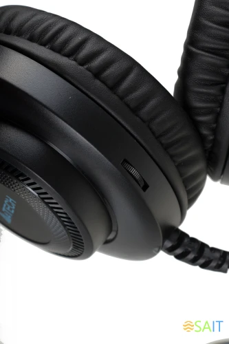 Наушники с микрофоном A4Tech Fstyler FH200i серый/синий 1.8м накладные оголовье (FH200I BLUE)