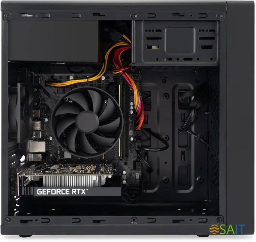 ПК IRU Game 510H6SEA MT i5 12400F (2.5) 16Gb SSD512Gb RTX3060 12Gb Free DOS GbitEth 500W черный (2023160)