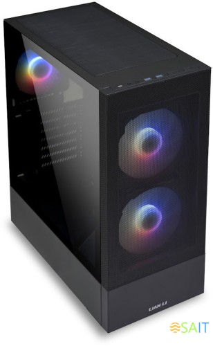 Корпус Lian-Li Lancool 205 Mesh черный без БП ATX 2x120mm 2x140mm 2xUSB3.0 audio bott PSU