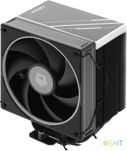 Устройство охлаждения(кулер) ID-Cooling Frozn A610 ARGB Soc-AM5/AM4/1200/1700/1851 черный 4-pin 29.9dB Al+Cu 250W 940gr Ret (FROZN A610 ARGB)
