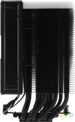 Устройство охлаждения(кулер) ID-Cooling Frozn A610 ARGB Soc-AM5/AM4/1200/1700/1851 черный 4-pin 29.9dB Al+Cu 250W 940gr Ret (FROZN A610 ARGB)