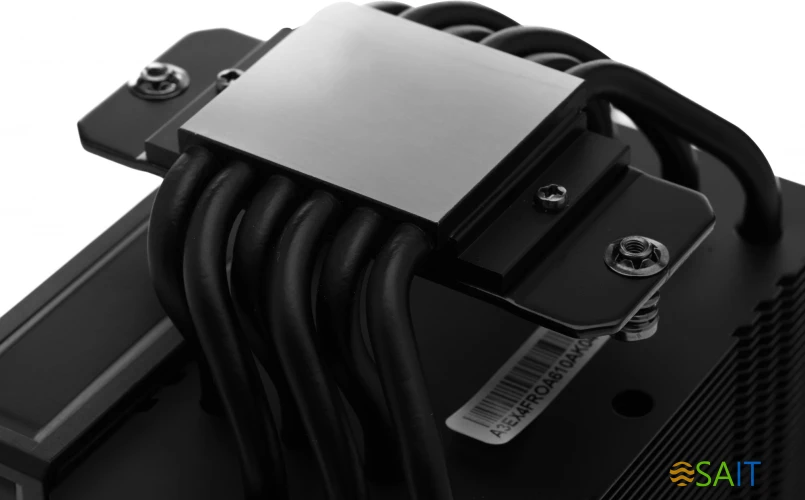 Устройство охлаждения(кулер) ID-Cooling Frozn A610 ARGB Soc-AM5/AM4/1200/1700/1851 черный 4-pin 29.9dB Al+Cu 250W 940gr Ret (FROZN A610 ARGB)