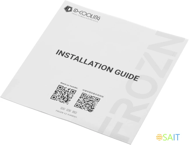 Устройство охлаждения(кулер) ID-Cooling Frozn A610 ARGB Soc-AM5/AM4/1200/1700/1851 черный 4-pin 29.9dB Al+Cu 250W 940gr Ret (FROZN A610 ARGB)