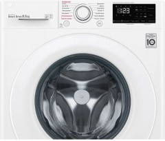 Стиральная машина LG F2V3GS3W класс: A загр.фронтальная макс.:8.5кг белый инвертер