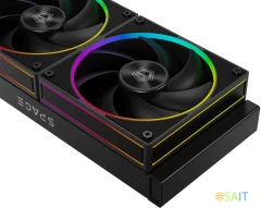 Система водяного охлаждения ID-Cooling SL240 ARGB Soc-AM5/AM4/1200/1700/1851 белый 4-pin 14-30dB Al+Cu LCD 300W Ret (SL240 WHITE)