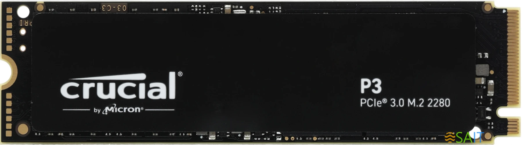 Накопитель SSD Crucial PCIe 3.0 x4 2TB CT2000P3SSD8 P3 M.2 2280