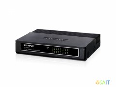 Коммутатор TP-Link TL-SF1016D (L2) 16x100Мбит/с неуправляемый