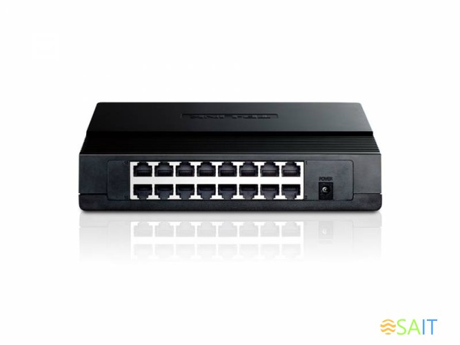 Коммутатор TP-Link TL-SF1016D (L2) 16x100Мбит/с неуправляемый