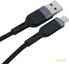 Кабель Hoco U117 IP(01481) 1м черный