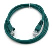 Патч-корд Buro UTP-5E-1M-GR UTP 4 пары cat.5E CCA molded 1м зеленый RJ-45 (m)-RJ-45 (m)
