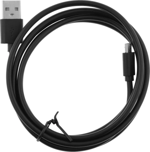 Кабель KingPrice KP-microUSB-2.4A-1.5m USB (m)-micro USB (m) 1.5м черный